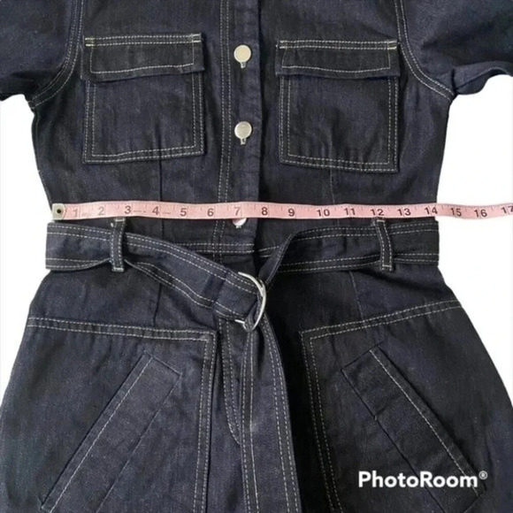 NEW AERYNE birkin jumpsuit dark blue - Picture 6 of 16